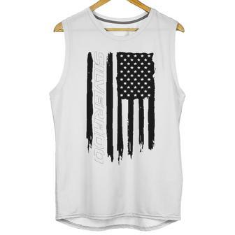 Wheel Spin Addict Silverado 1500 Truck American Flag Men Tank Top | Favorety UK