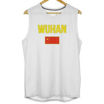 Wuhan Chinese Flag China Souvenir Men Tank Top | Favorety DE