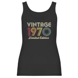 1970 50Th Birthday Gift Vintage Limited Edition Men Women Classic Women Tank Top | Favorety