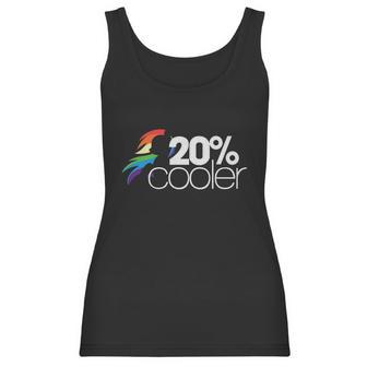 20 Cooler 20 Percent Cooler Cloud My Little Pony Friendship Is Magic Rainbow Dash Women Tank Top | Favorety UK