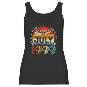 22Nd Birthday Decorations July 1999 Men Women 22 Years Old Women Tank Top | Favorety DE