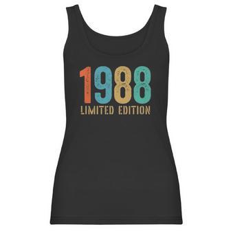 33 Years Old Men Women Limited Edition Birthday Decorations Women Tank Top | Favorety UK