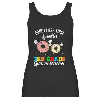 3Rd Grade Quaranteacher Teacher Social Distancing Women Tank Top | Favorety CA