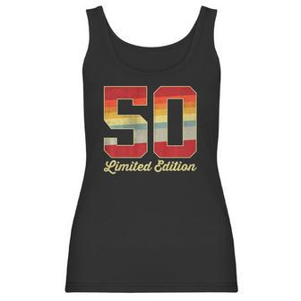 50Th Birthday Vintage Limited Edition 1972 50 Years Old Men Women Tank Top | Favorety UK