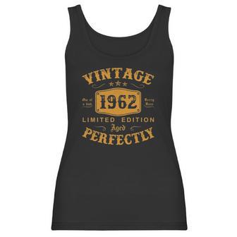 60 Years Old Birthday Gifts Vintage 1962 60Th Birthday Gifts Women Tank Top | Favorety CA