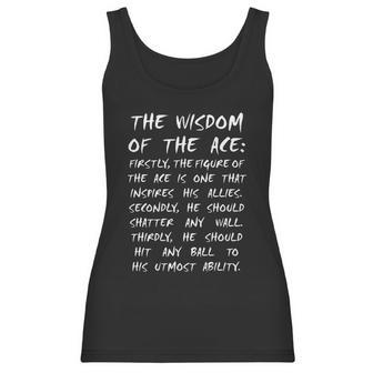 Ace Owl Volleyball Wisdom Anime Manga Cosplay Women Tank Top | Favorety CA