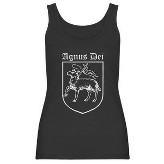 Agnus Dei Jesus Lamb Of God Traditional Latin Mass Gifts Women Tank Top | Favorety AU