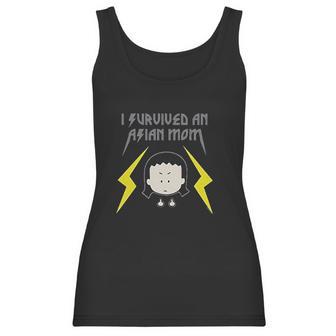 Angry Little Asian Girl I Survived An Asian Mom Women Tank Top | Favorety DE