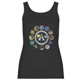 Apollo Missions Patch Badge Nasa Space Program Women Tank Top | Favorety