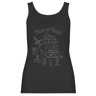 Armor Of God Man Of Faith Print Enjoyable Gift 2022 Women Tank Top | Favorety DE