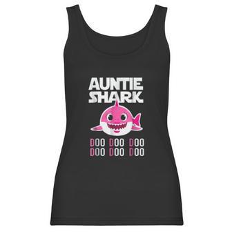 Auntie Shark Doo Doo Doo Baby Shark Women Tank Top | Favorety CA