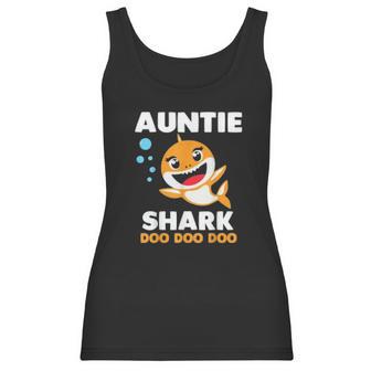 Baby Shark Auntie Shark Doo Doo Doo Women Tank Top | Favorety DE