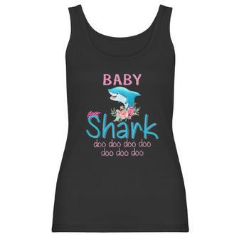 Baby Shark Doo Doo Doo Floral Women Tank Top | Favorety DE