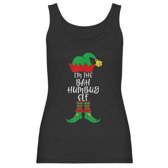 I Am The Bah Humbug Elf Matching Family Christmas Costume Women Tank Top | Favorety