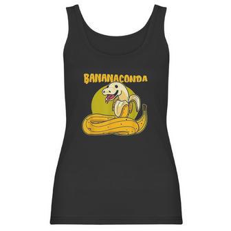 Bananaconda Anaconda Python Cute Snake With Banana Pyjama Women Tank Top | Favorety