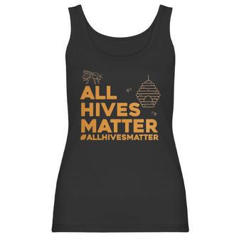 Beekeeper T Shirt - All Hives Matter Honey Bee Apiarist Gift Women Tank Top | Favorety AU