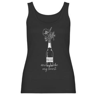 Beer Never Broke My Heart Funny New Trend 2022 Women Tank Top | Favorety CA