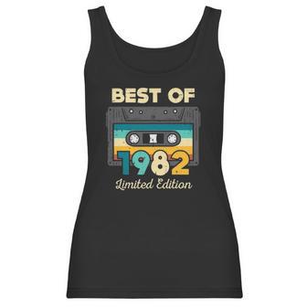 Best Of 1982 Cassette 40 Years Old 40Th Birthday Men Women Women Tank Top | Favorety UK