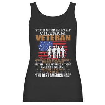 We Were The Best America Had Vietnam Veteran Brothers Who Men Women T-Shirt Graphic Print Casual Unisex Tee Women Tank Top | Favorety UK