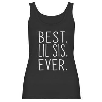 Best Lil Sis Ever Awesome Cool Little Sister Women Tank Top | Favorety UK