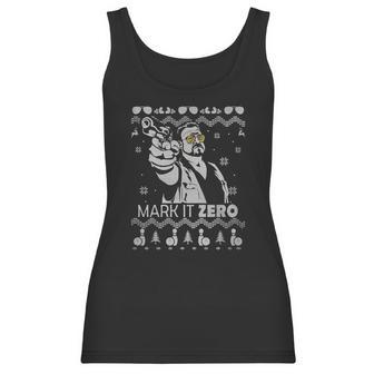 The Big Lebowski Mark It Zero Christmas Women Tank Top | Favorety UK