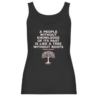 Black History Knowledge Roots Garvey Women Tank Top | Favorety UK