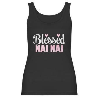 Blessed Nai Nai Cool Gift Funny Gift For Chinese Grandma Women Tank Top | Favorety UK