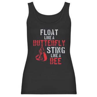 Boxing Float Like A Butterfly Sting Like A Bee Women Tank Top | Favorety UK