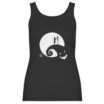 Boys Nightmare Christmas Moon Oogie Boogie Women Tank Top | Favorety