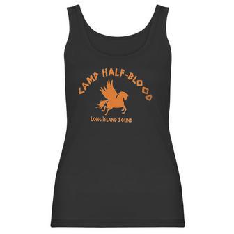 Brisco Brands Camp Half Blood Greek Mythology Ladies Womens Women Tank Top | Favorety