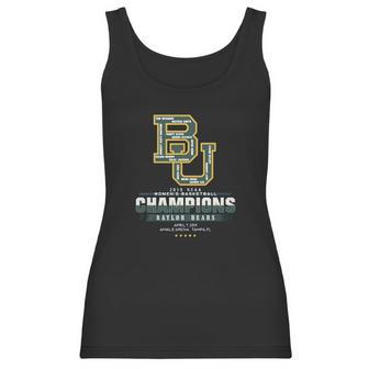 Bu Women’S Basketball Champions Baylor Bears Women Tank Top | Favorety CA