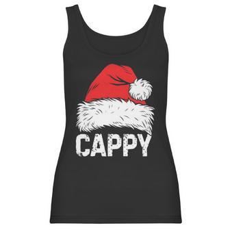 Cappy Santa Christmas Family Xmas Gifts Women Tank Top | Favorety