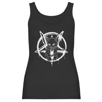 Cat Occult Satanic Lucifer Gift Women Men Women Tank Top | Favorety