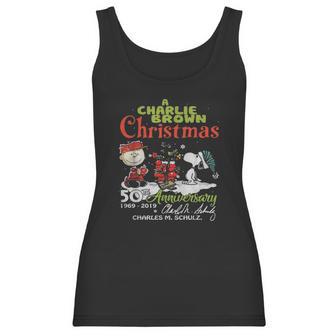 A Charlie Brown Christmas 50Th Anniversary Women Tank Top | Favorety AU