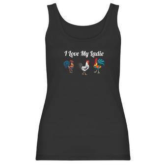 Chicken Chicken Farmers I Love My Ladies Women Tank Top | Favorety DE