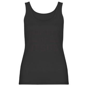 Christian Property Of Jesus Black Logo Women Tank Top | Favorety