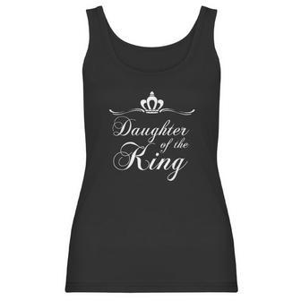 Christian Quote Gift Verse Saying Daughter Of The King Women Tank Top | Favorety UK