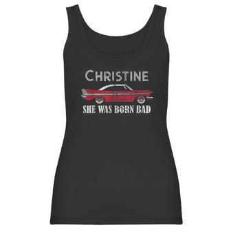 Christine Classic Car Model Lover Automotive Themed Gift Women Tank Top | Favorety UK