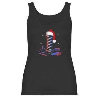 Christmas Barber Pole Funny Haircut Comb Blade Beard Women Tank Top | Favorety