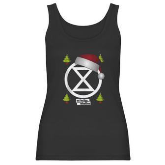 Christmas Extinction Rebellion Rebel 4 Life Climate Change Women Tank Top | Favorety CA