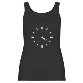 Clock Novelty Weed Graphic Sarcastic Funny Women Tank Top | Favorety AU