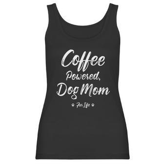 Coffee Powered Dog Mom Fur Life Women Tank Top | Favorety CA