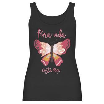 Costa Rica Butterfly Pura Vida Souvenir Women Tank Top | Favorety DE