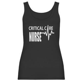 Critical Care Nurse Icu Intensive Care Nursing Women Tank Top | Favorety