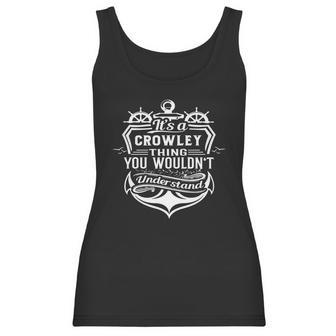 Crowley Thing T Shirt Women Tank Top | Favorety