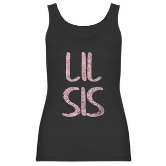 Cute Matching Siblings Brother Sister Gift Lil Sis Women Tank Top | Favorety