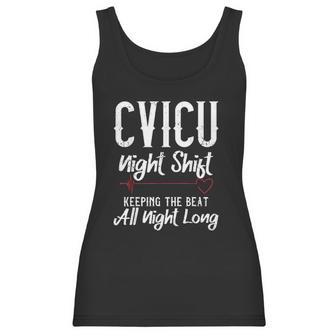 Cvicu Night Shift Nurse Keeping The Beat Women Tank Top | Favorety AU