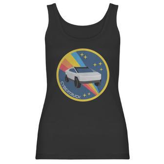 Cybertruck Mission Patch Women Tank Top | Favorety CA