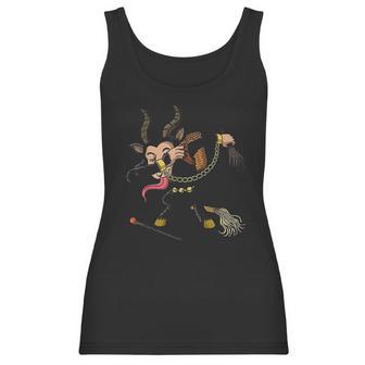 Dabbing Krampus Christmas Women Tank Top | Favorety CA