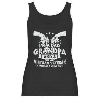 Im A Dad Grandpa And Vietnam War Veteran Retired Soldier Veteran Day Graphic Design Printed Casual Daily Basic Women Tank Top | Favorety CA